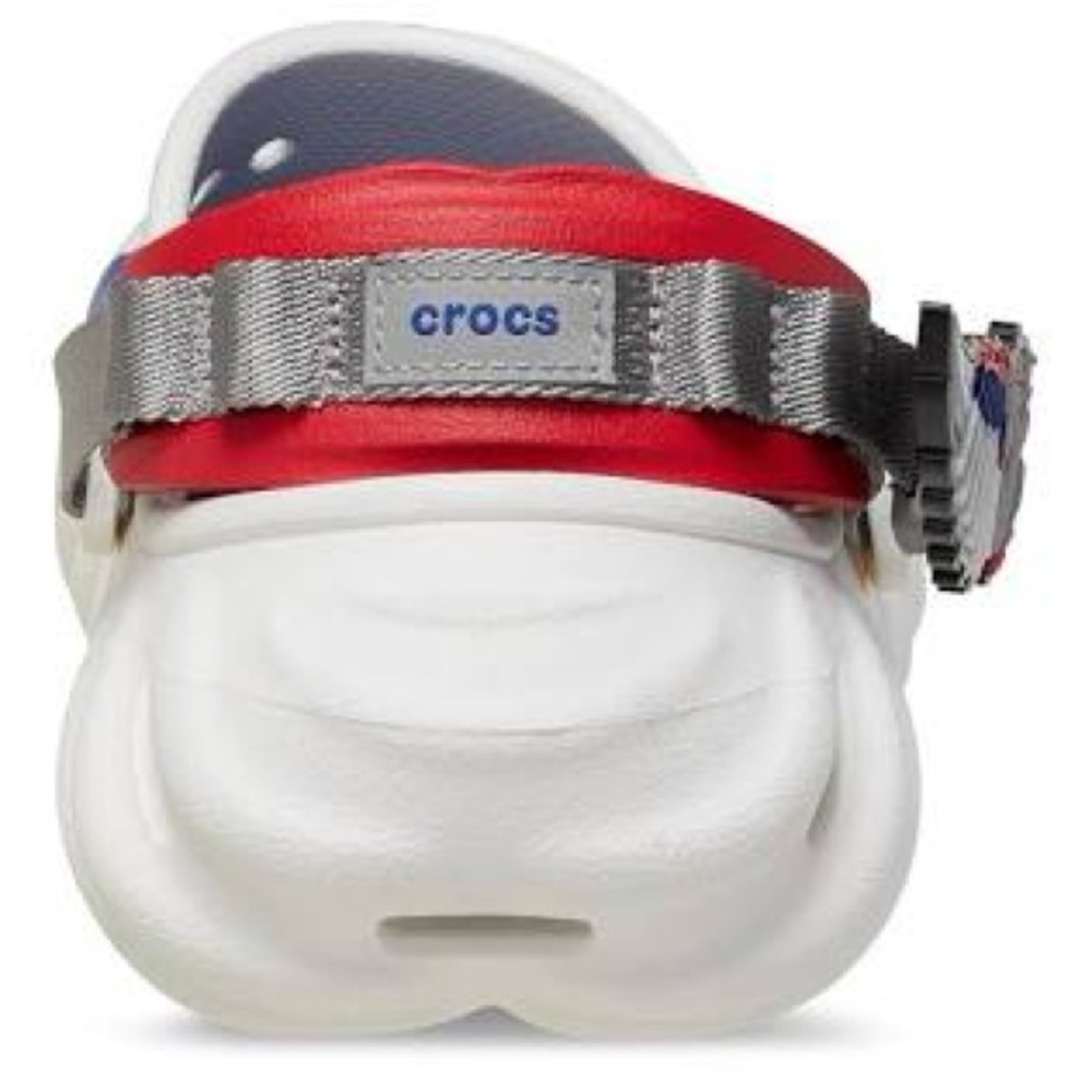 CROCS UNISEX - Captain America Echo Clog - White, Red and Blue Size: 8W - 6M - Picture 4 of 12